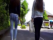 Candid - 2 Sexy Teen Asses