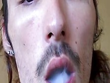 Boys-Smoking - Hung Ian Madrox And Dustin Kilimin Smoke Cigars And Jerk Off