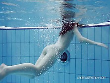 Sweet Skinny Nudist Enjoy Nude Swimming And Being Horny