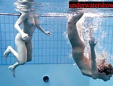 Andrea And Monica Underwater Hotties