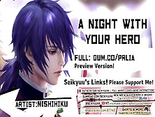 Asmr 18+ He Saves You And So,  In Return You... !?! Demon Slayer (Art By: Nishihiku)