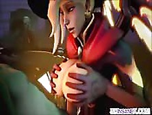 Blonde Mercy Sucking Cock And Getting Drilled