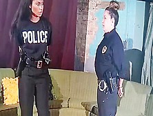 2 Policewoman Cuffed