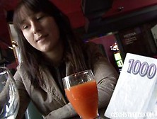 Young Girl Met In A Bar Who Agrees To Fuck For A Few Tickets