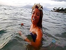 Jamie Marleigh In Jamie Looks Beautiful On The Beach And Underwater