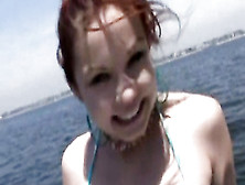 Phoebe Jones Enjoys Outdoor Group Sex On The Yacht