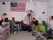 Hardcore Gay Group Sex Party With Teen Horny College Guys