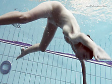 Sima Lastova Super-Steamy Chesty Swimming Nude Stunner