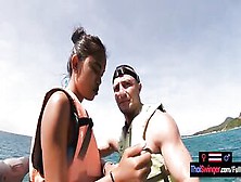 Thai Swinger - Jetski Oral Sex In Public With His Real Oriental Teen Girlfriend