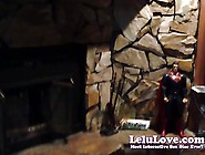 Lelu Love-Blooper: There's A Squirrel In My Fireplace!! :)