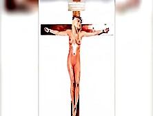 Female Jesus Crucified Naked Arabic Audio