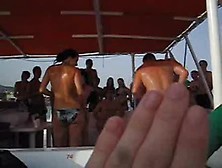 Booze Cruise Naked Guy Topless Girl