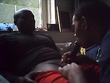 Surinamese Boy-Friend Giving A Cura?ao Fella A Oral-Sex - Interracial