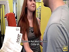 In Empty Gym Hunter Pays Greedy Cuckold Cash And Impales His Gf