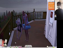 The Sims Four: Enjoy The View From The Lighthouse And Have Sex With A Pretty Woman