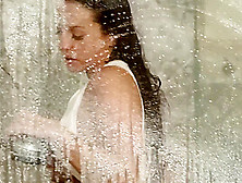 Abigail Mac Pressing Her Tits On The Shower Cabin - Digitaldesire