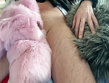 Pink Fur Masturbate