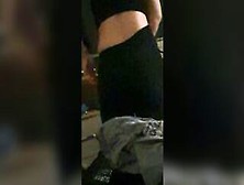 Step Milf Booty Screwed Through Thongs By Turned On Step Son Into His