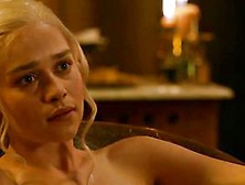 Emilia Clarke Undressed - Game Of Thrones S3E8