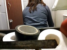 Having Pissed Girl Gets On Toilet Spy Cam Drying Our Nub