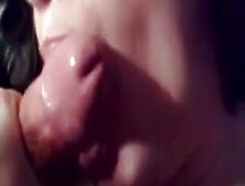 Mom Lovingly Slurps And Swallows His Cum