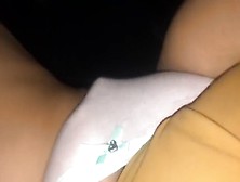 19Yr Amateur Playing With Dripping Wet Pussy In The Car And Cumming Hard