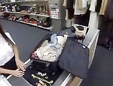 Smoking Hot Latina Stewardess Gets Banged In The Pawnshop