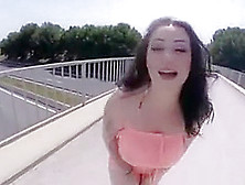 Lush Girl With Phat Butt And Huge Tits Loves Public Fuck