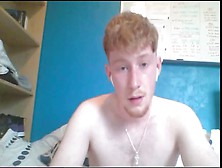English Ginger Lad Shows Soft Cock