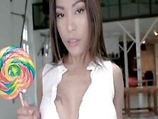 Drilling Busty Asians Pussy After Titty Fucking