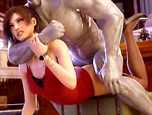 Ada Wong From Resident Evil Takes It Hard In 3D Blender Collection At 60 Fps