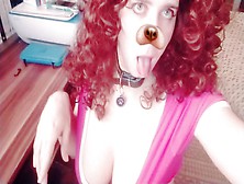 Horny Sissy Puppy Wants Bowl Of Cock Milk
