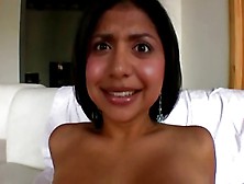 Pretty Latina Gets Worked Hard By Bbc