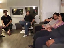 Her First Anal Gangbang! - 11 Guys Fuck Vanessa Cliff In The Ass