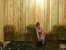 Mary Craft Erotic Fun In Dung - Girl Tastes And Eats Cowshit