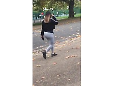 Latino Big Booty Walk In The Park