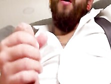 Dude Pulls His Penis Into His Living Room