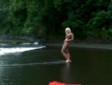 Blonde Pornstar Gets Screwed On A Beautiful Island