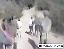 Blonde Is Banged By Border Cop In A Van