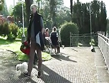 Naomi1 Masturbates In A Public Park