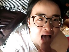 Hot Teen 18+ Chinese Girl Exchange Student Slut Gives Blowjob To Foreigner