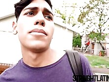 Straight Latino Twink Barebacked Outdoor In Paid To Gay Pov