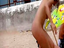 Sexy Girl On The Beach