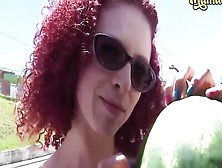 Redhead Milf Is Lured Into A Hotel Room And Engaged In Hardcore Sex
