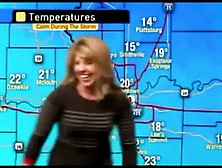 Fox4 Naked Yoga Report,  Weather Girl Goes Crazy