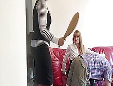 Boys Gets Spanned With Jakori Paddle For Stealing My Knickers