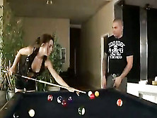 Shana Lane Hardcore Fucking On The Pool Table After Playing