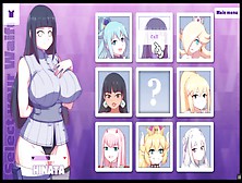 Waifu Hub [Pornplay Parody Asian Cartoon Game] Emilia From Re-Zero Couch Casting - Part2 Kinky Lady