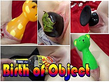 Mix Of Of Object Birth,  Back And Forth