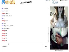 Omegle 72 (Teen Fingering Her Pussy N Licking Tits)